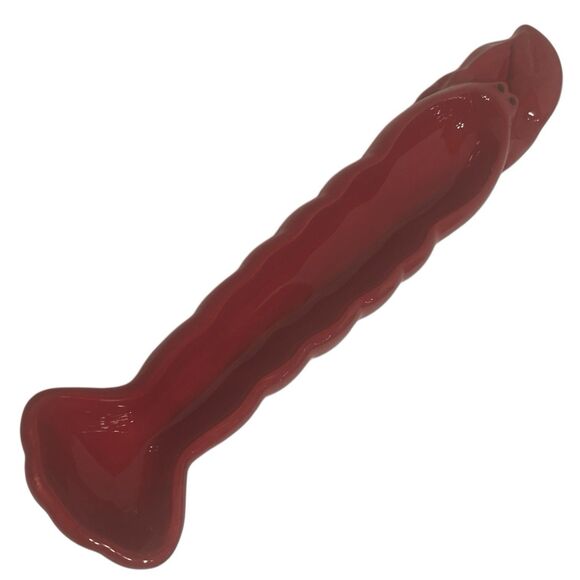 Vintage Boston Warehouse Lobster Tray 18" Red Coastal Ceramic Server Dish - Picture 2 of 9